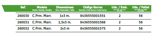 CAÑIZO PVC DOBLE CARA PREMIUM MARRÓN